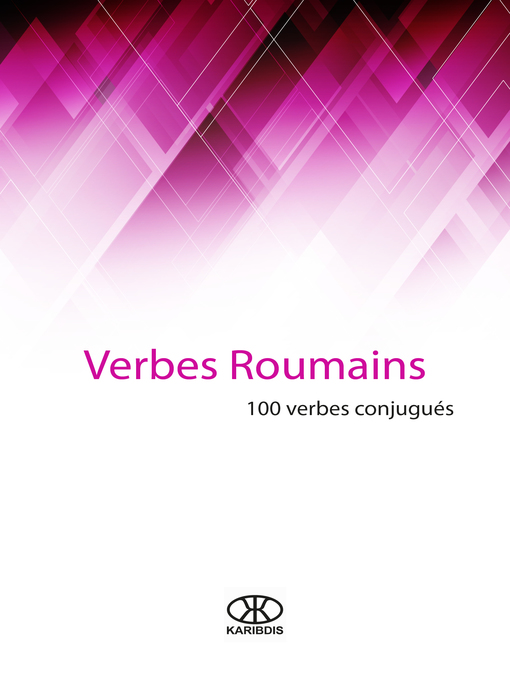 Cover image for Verbes roumains